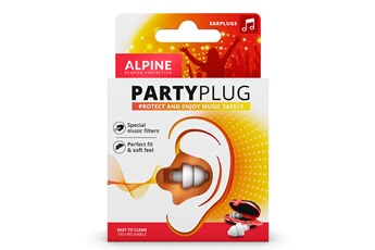 Accessoires audio Alpine PartyPlug - Protections auditives blanc