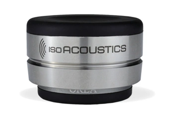 Support d'isolation acoustique / Réduction forte des vibrations parasites - Amélioration des performances audio / Adaptable à tous les types de matériel Hi-Fi / Un support Orea Graphite (40x27mm) peut supporter jusqu'à 1.8 kg