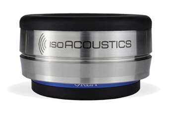 Support d'isolation acoustique / Réduction forte des vibrations parasites - Amélioration des performances audio / Adaptable à tous les types de matériel Hi-Fi / Un support Orea Indigo (58x33mm) peut supporter jusqu'à 7.2 kg