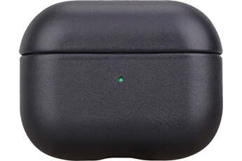 Onearz Mobile Gear - Etui en cuir véritable noir pour AirPods Pro