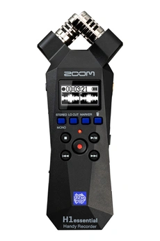 Zoom - H1essential - Enregistreur 2 pistes 32 bits a virgule flottante - couple microphone X/Y - noir