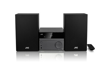 Micro-chaîne avec lecteur CD compatible MP3 Port USB pour lecture MP3 Affichage LED - Radio FM