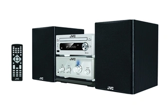 Micro-chaîne Hi-Fi avec lecteur CD compatible MP3 Port USB pour lecture MP3 - Bluetooth Radio FM - Compatible avec CD/CD-R/RW/MP3 Affichage LED