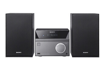 Lecteur CD et DVD 50 Watts de puissance Musique sans fil grâce au Bluetooth et au NFC Tuner RDS 20 présélections