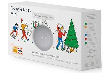 Enceinte Intelligente Google Coffret Connecte De Noel Avec Google