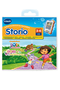 jeux et accessoires pour tablette enfant (obs) vtech jeu storio1 dora