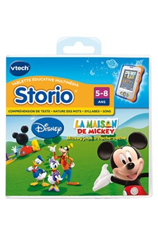 Vtech - 281005 - Storio - E-Book Animé - La Maison De Mickey