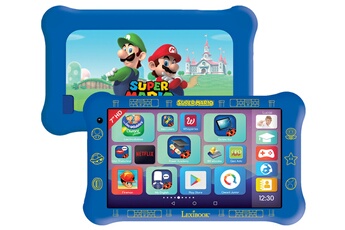 Lexibook Tablette Lexibook 7" avec pochette Super Mario (version FR)