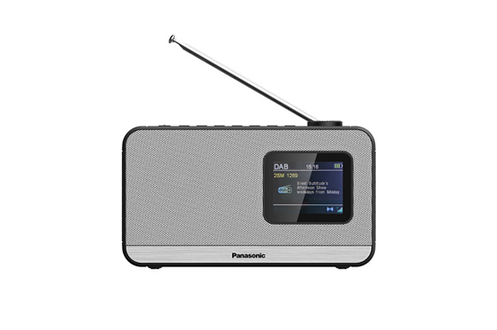 Panasonic RF-D15EG-K DAB+ écran couleur Noir/Argenté