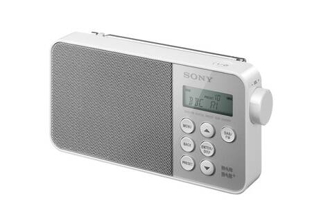 radio sony xdrs40dbp blanc darty