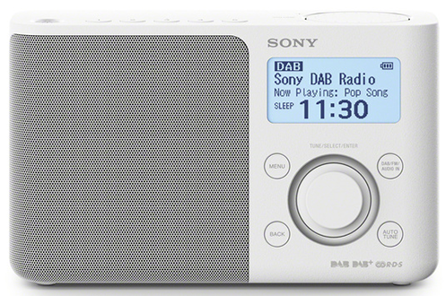 Radio Sony XDR-S61D BLANC - XDRS61DW.EU9