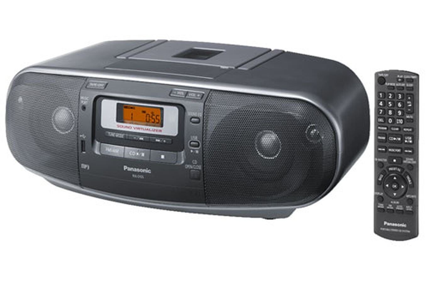 Radio CD / Radio K7CD Panasonic RXD55EGK (3262928) Darty