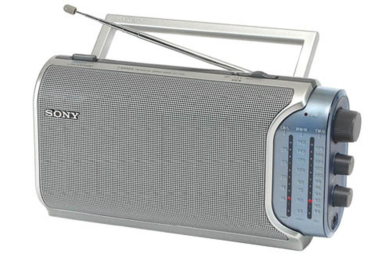 Sony ICF-704L Tragbares Radio - AM/FM/LW Empfang Im Retro-Design