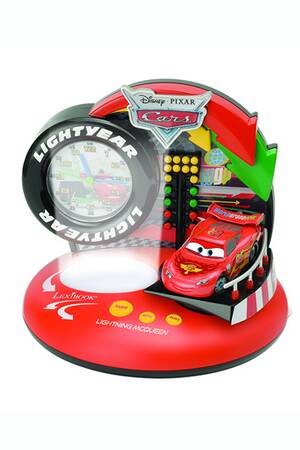 Radio R/éveil Projecteur Jeu Electronique Lexibook RP500DC Disney Cars