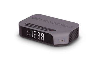 Radio digital FM / Double alarme programmable / Recharge téléphone par sortie USB / Mode sommeilRadio digital FM / Double alarme programmable / Recharge téléphone par sortie USB / Mode sommeil