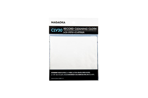 Accessoire platine vinyle Nagaoka Chiffon doux CLV-30 a haute absorption  pour lavage humide des disques vinyles - 900-030