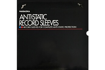 Accessoire platine vinyle Nagaoka Pochettes de protection antistatiques RS-LP2 pour disques vinyles 