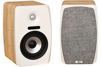 Advance Paris - Enceinte connectée Hifi Advance Paris Zeneo ZX Connect Hetre Vendues par paire