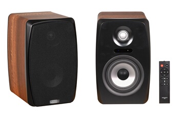 Advance Paris - Enceinte connectée Hifi Advance Paris Zeneo ZX Connect Noyer Vendues par  paire