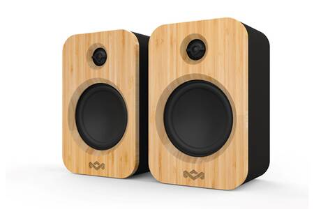 Enceinte Bluetooth MARLEY Get Together Duo - Enceinte étagère Connectée - Son Puissant Et Design