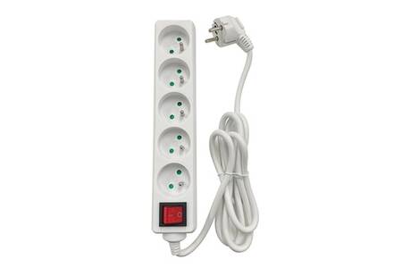 Multiprise Pour Montage En Rack 10" Avec 4 Prises CEE 7/5 3500W Câble De 1.8m Avec Interrupteur Retroeclaire 88597998