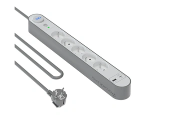 Force Power - Parafoudre 5 prises + USB A+C 800J 1.5m EU