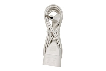 Accsup - RALLONGE 6A 3M BLANCHE