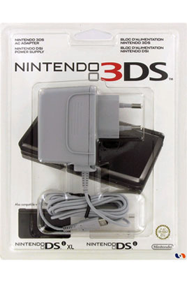 Connectique et chargeur console Nintendo 3DS BLOC ALIMENTATION