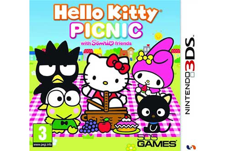 Nintendo 3DS 505 Games HELLO KITTY PICNIC
