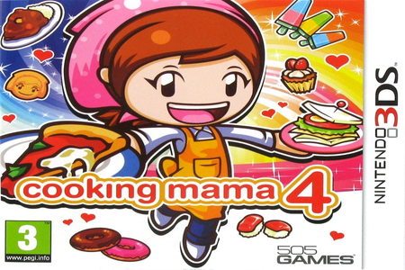 Nintendo 3DS Digital Bros COOKING MAMA 4