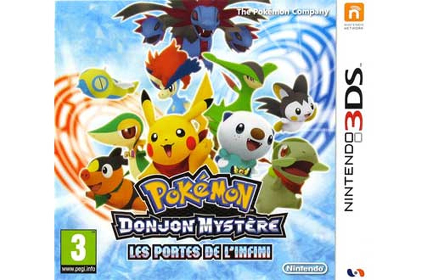 Pokémon Donjon Mystère Les Portes De L infini Jeux 3DS / 2DS Nintendo POKEMON : DONJON MYSTERE - LES PORTES DE L