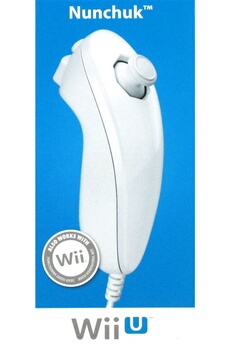 Nunchuck blanche Compatible WII et WiiU
