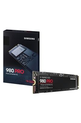 Samsung 980 PRO MZ-V8P2T0BW  Disque SSD Interne NVMe M.2, PCIe 4.0, 2 To,  Contrôle thermique intelligent - Compatible PS5 : : Informatique