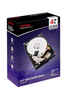 TOSHIBA MD Series - 4 To 3.5 pcs - 7200 tpm / 128Mb