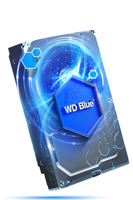 Disque dur externe 500 Go - WDBMCG5000ABT-W - Bleu WESTERN DIGITAL : le disque  dur externe à Prix Carrefour