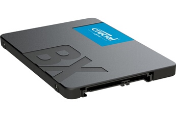 SSD interne BX500 500GB 3D NAND SATA 2.5 - Crucial