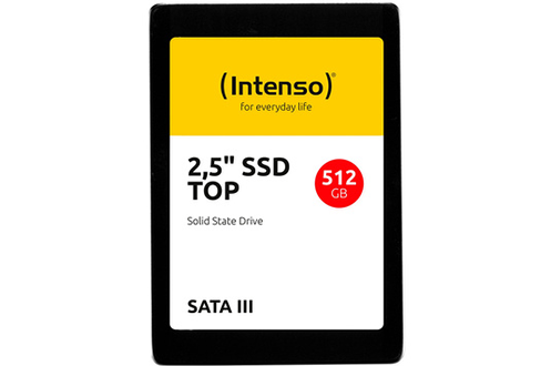 SSD interne Intenso Disque dur SSD 512 GB 2.5'' SATA3 - 3812450