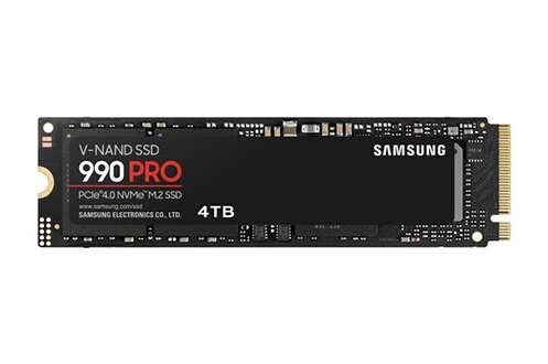 SSD interne Portable 990 Pro MZ-V9P4T0BW 4 T0 Noir Samsung