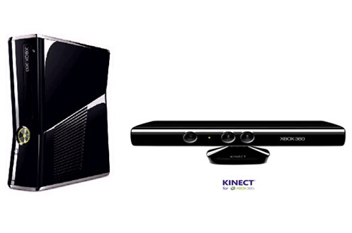 Pack Xbox 360 Slim 4 Go + Kinect Adventure – Console Noire, PAL, Neuve Sous Emballage