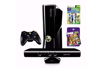 Console Xbox 360 4 Go Microsoft + Capteur Kinect + Kinect Sports Season 2