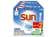 Sun - Sun - Kit Entretien Lave Vaisselle : 9 doses Nettoyant Lave-Vaisselle  Classic (3 x 3doses) et 3 Liquides de Rinçage 500ml
