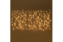 Guirlande lumineuses Voltronic Rideau guirlande lumineuse, plusieurs  dimensions 3x3m 300 LED / 3x6m 600 LED / 6x3m 600 LEDet couleurs  disponibles, câble transparent - - Couleur 