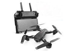 Mini drone avec tête mécanique à 3 axes, quadrirotor télécommandé, caméra  HD 2K, drone pliable FPV WiFi vidéo en direct, drone avec double caméra  avec