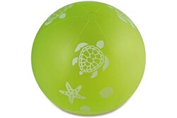 Moses ballon de plage Glitterconfetti 40 cm junior transparent/vert - Ballon  enfant - Achat & prix