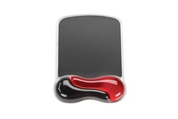 Kensington Tapis souris avec repose-poignets ErgoSoft™ pour souris standard  - Gris - Uniforme - Simili-cuir - Gel