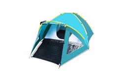 Tente de camping Bestway Abri de plage 2m Gris clair Taille