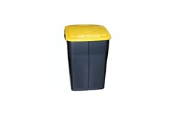 Poubelle recyclage Mondex Ecobin Jaune Avec couvercle 25 L