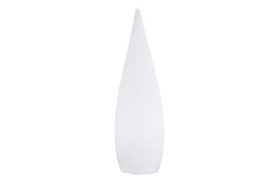 Lampadaire Extérieur Sans Fil Lady Blanc Polypropylène H110cm