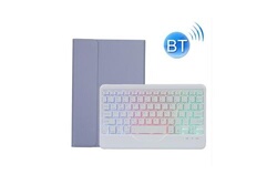 A08-a ultra-mince bluetooth clavier cuir avec touchpad pour samsung galaxy  tab a8 2021 sm-x205 / sm-x200 (or)