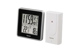 Hama Thermomètre intérieur/extérieur, 18 cm, analogique - Station météo  thermomètre pluviomètre - Achat & prix